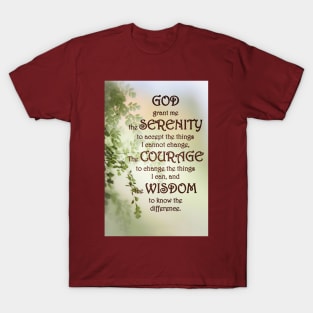 The Serenity Prayer T-Shirt